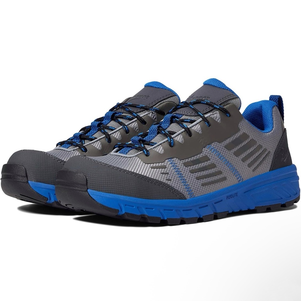 Danner Run Time Composite Toe Grey Blue Women’s Work Shoes Sneakers